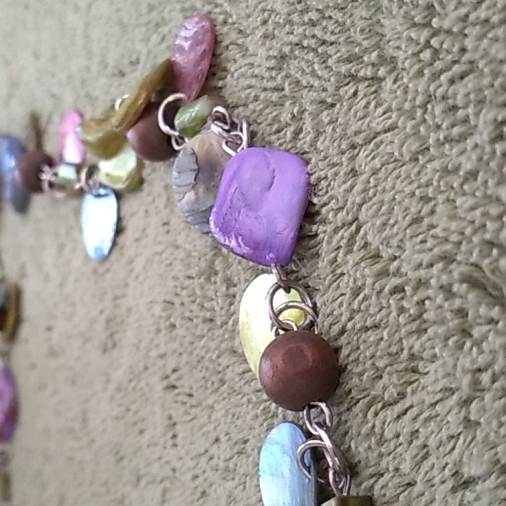 Kenneth cole wallet with multicolor necklace and earrings - Picture 5 of 8